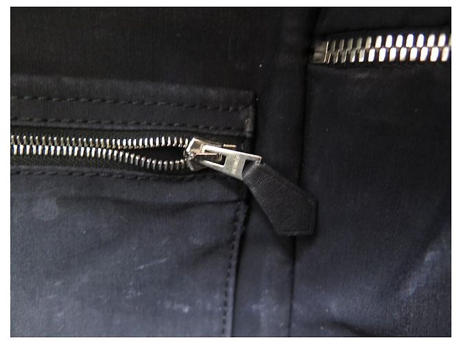 Hermès BORSA DA BAGNO HERMES VANITY ACAPULCO IN TELA E PELLE Nero - vista 6