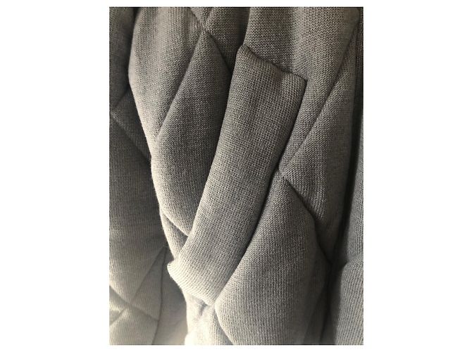 Cédric Charlier Strickjacke aus Wolle Grau - Ansicht 3