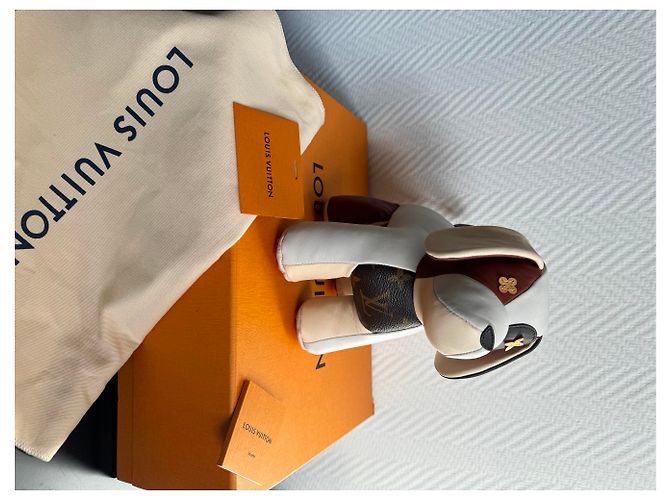 Louis Vuitton Doudou Chien Oscar Monogram Cuir - vue 12