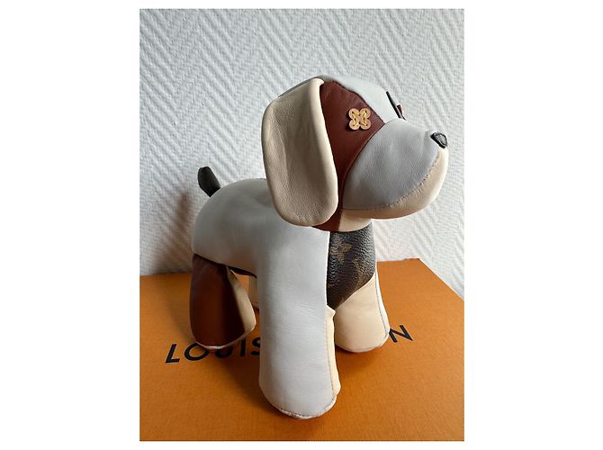 Louis Vuitton Doudou Chien Oscar Monogram Cuir - vue 2