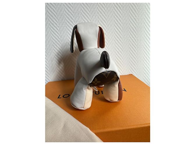 Louis Vuitton Doudou Chien Oscar Monogram Cuir - vue 4