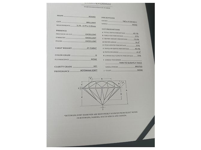 Tiffany & Co Solitaire Diamant Halskette Platin 0,21 Karat Silber - Ansicht 6
