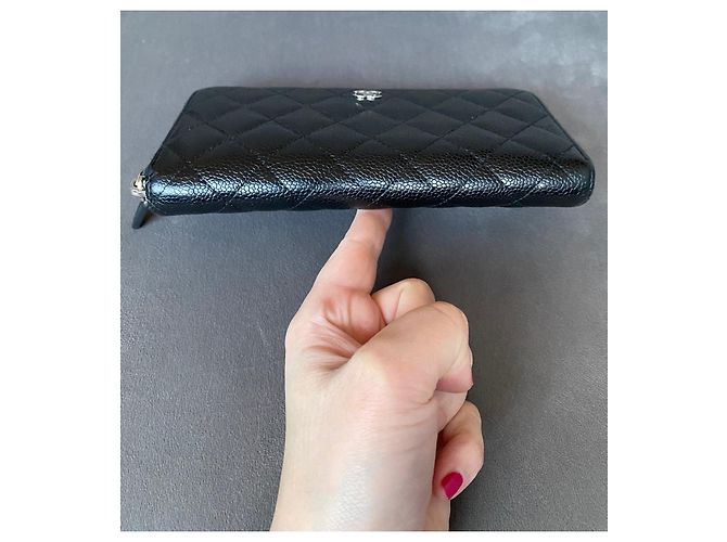 Chanel Cartera Zippy atemporal Negro - vista 15