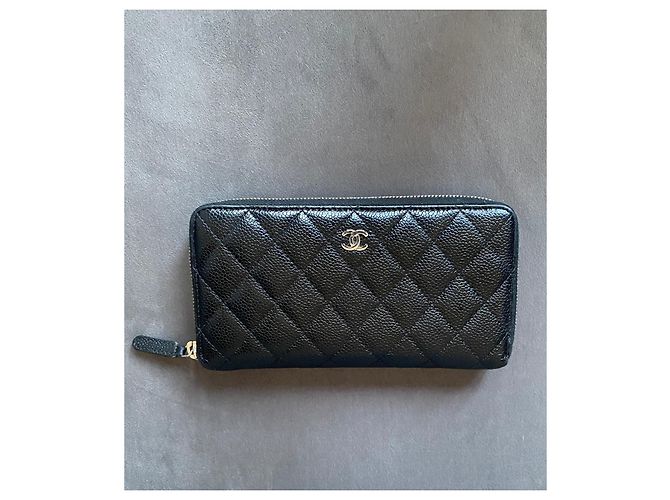 Chanel Cartera Zippy atemporal Negro - vista 2