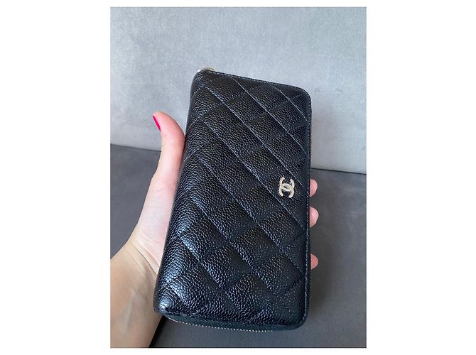 Chanel Cartera Zippy atemporal Negro - vista 5