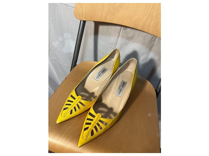 Jimmy Choo Tacchi alti gialli Giallo - vista 2