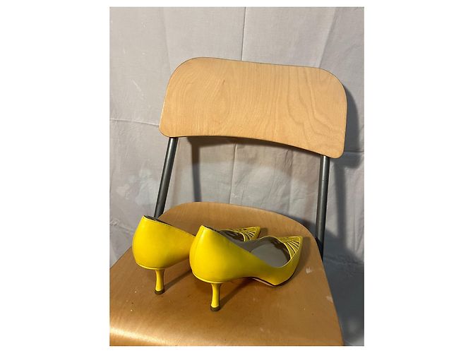 Jimmy Choo Tacchi alti gialli Giallo - vista 3
