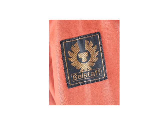 Chaqueta de algodón recubierta de cera de Belstaff Naranja - vista 8