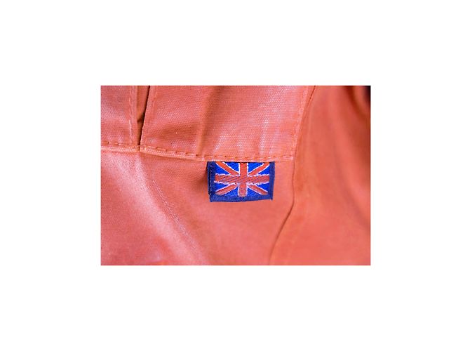 Chaqueta de algodón recubierta de cera de Belstaff Naranja - vista 9