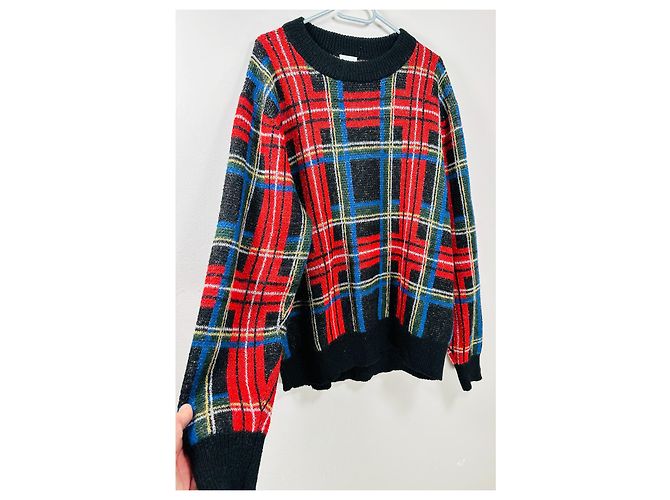 Autre Marque Pull Tartan H&M Studio XL Multicolore - vue 2