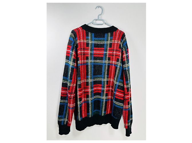 Autre Marque Pull Tartan H&M Studio XL Multicolore - vue 3