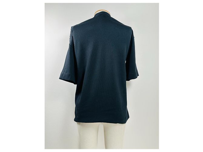 T-shirt Alexander McQueen in cotone multicolore - vista 4