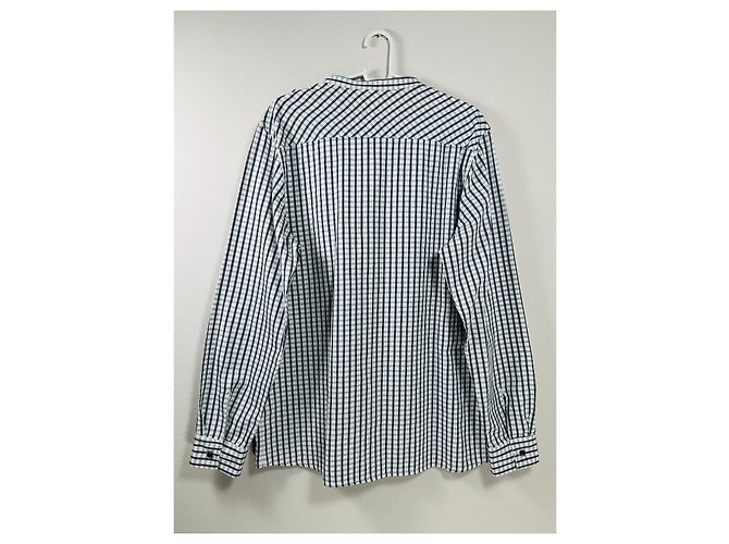 Top in cotone a quadretti Apc Multicolore - vista 4
