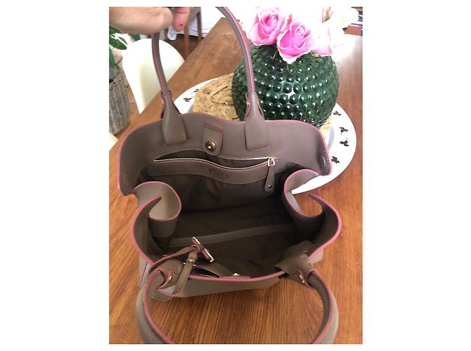 Borsa Tod's in pelle beige - vista 11