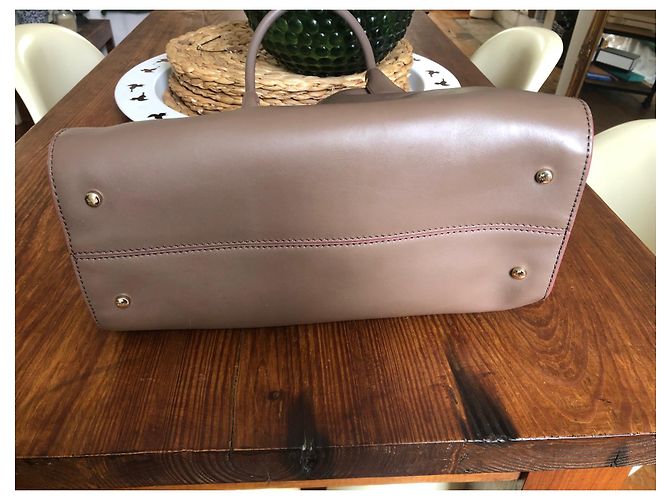 Borsa Tod's in pelle beige - vista 5