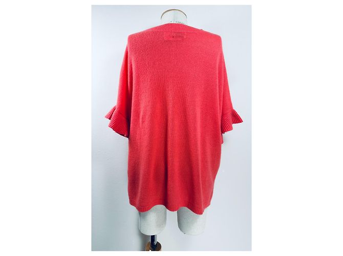 Autre Marque Maglione in cashmere Mosh Mosh corallo - vista 4