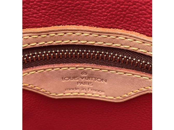 Bucket Louis Vuitton Borsa a secchiello Cerises Murakami con monogramma in edizione limitata Marrone - vista 12