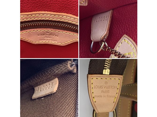 Bucket Louis Vuitton Borsa a secchiello Cerises Murakami con monogramma in edizione limitata Marrone - vista 6