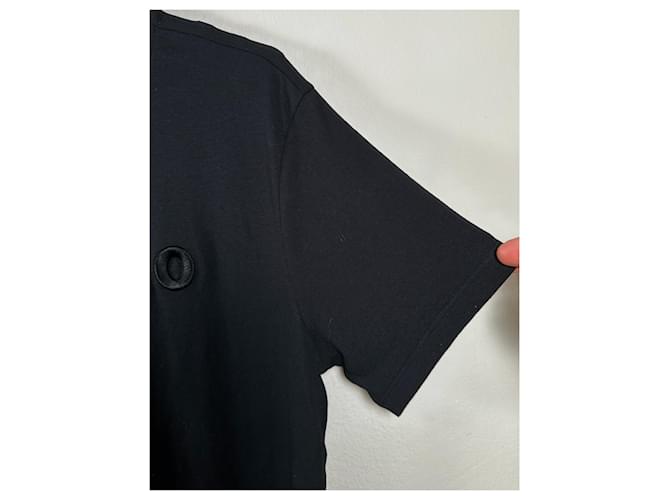T-shirt Sandro nera in cotone M Nero - vista 3