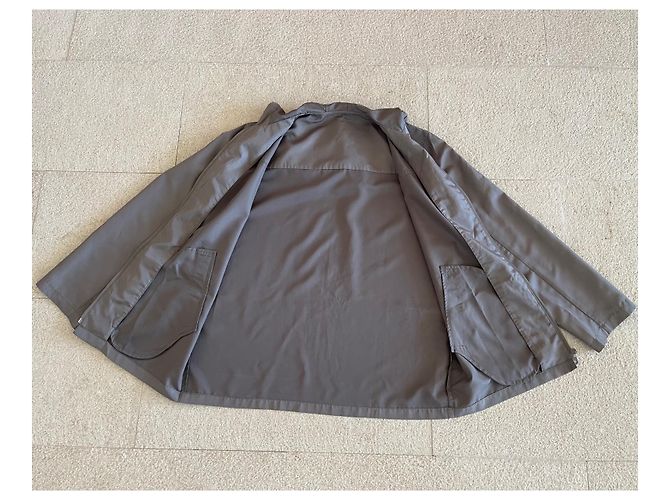 Autre Marque Khaki Windjacke mit Kapuze - Ansicht 11