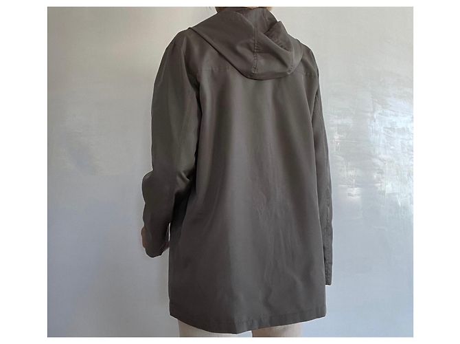 Autre Marque Khaki Windjacke mit Kapuze - Ansicht 6