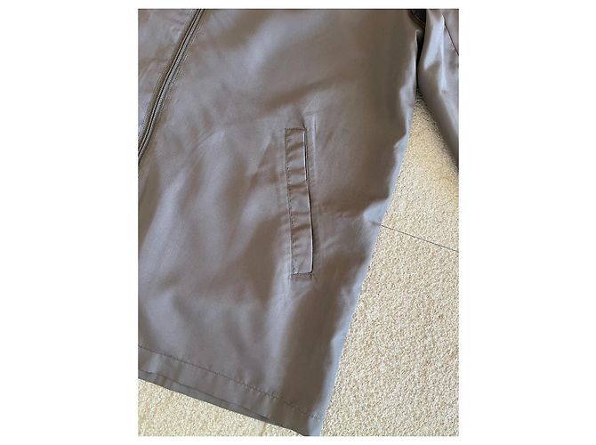 Autre Marque Khaki Windjacke mit Kapuze - Ansicht 8