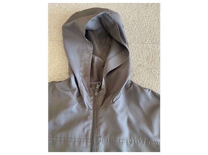 Autre Marque Khaki Windjacke mit Kapuze - Ansicht 9