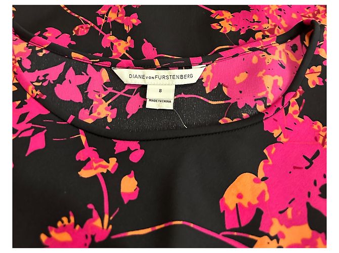 Abito Diane Von Furstenberg in seta multicolore - vista 4