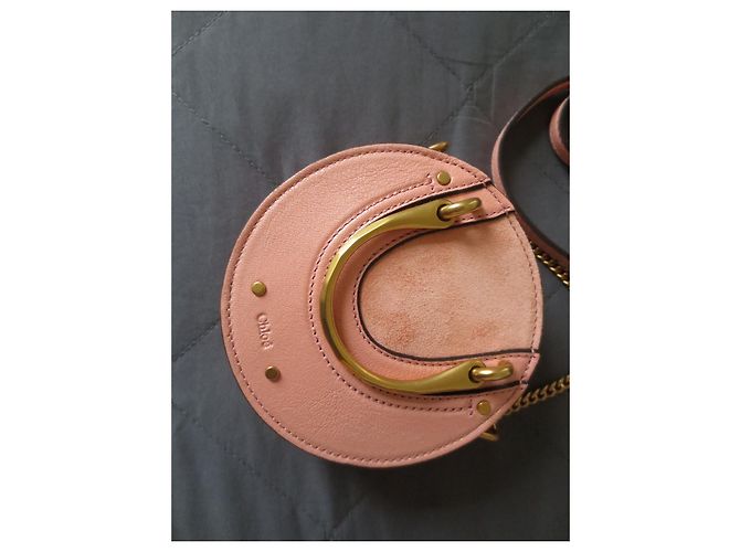 Bolsa Chloé Mini Pixie de couro rosa Carne - vista 3