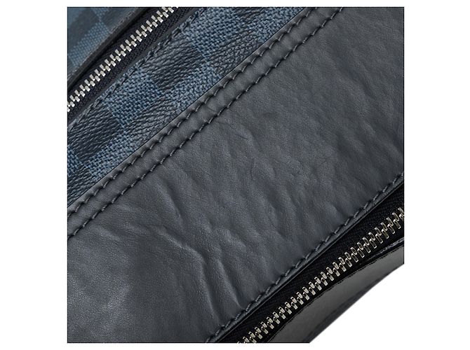 Louis Vuitton Borsa a tracolla Greenwich Blu Damier Cobalto Blu navy - vista 11
