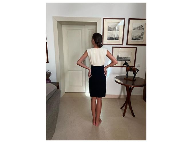 Chanel Kleid Wolle Beige - Ansicht 6