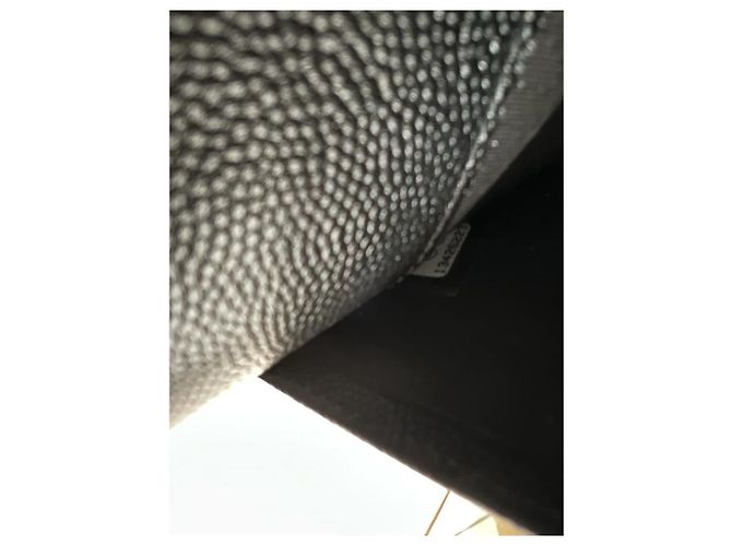 Borsa a mano Chanel Chain Jack in pelle nera Nero - vista 9