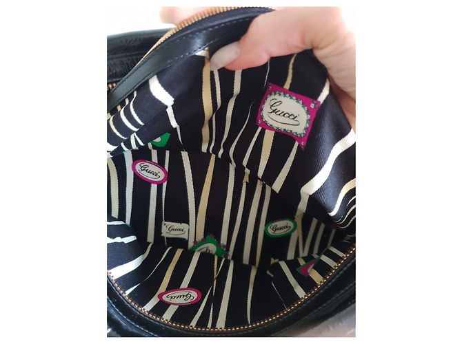 Borsa Gucci Nera in vernice Nero - vista 5