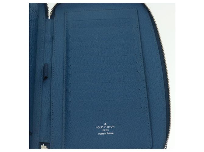 LOUIS VUITTON Epi Organizer Pochette Atholl Blu M60731 LV Auth ep1462 - vista 16