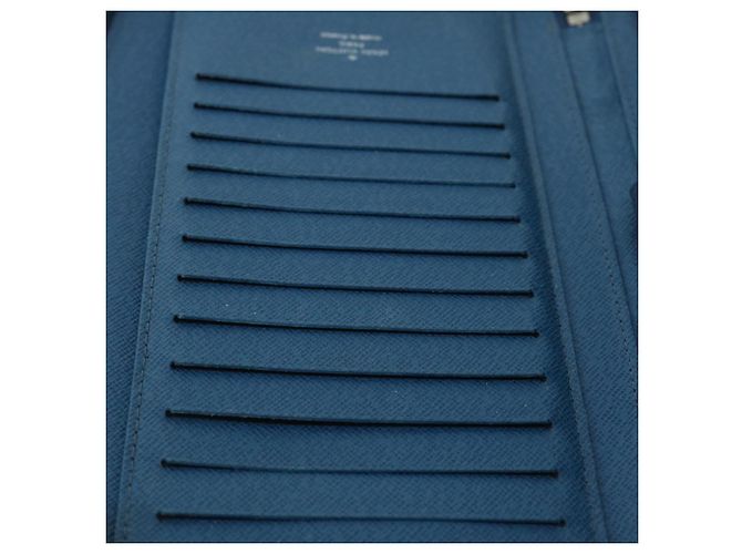 LOUIS VUITTON Epi Organizer Pochette Atholl Blu M60731 LV Auth ep1462 - vista 17