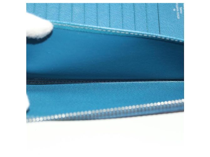 LOUIS VUITTON Epi Organizer Pochette Atholl Blu M60731 LV Auth ep1462 - vista 18