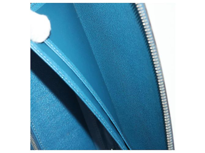 LOUIS VUITTON Epi Organizer Pochette Atholl Blu M60731 LV Auth ep1462 - vista 19