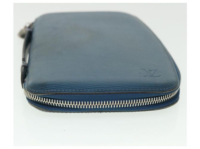 LOUIS VUITTON Epi Organizer Pochette Atholl Blu M60731 LV Auth ep1462 - vista 5