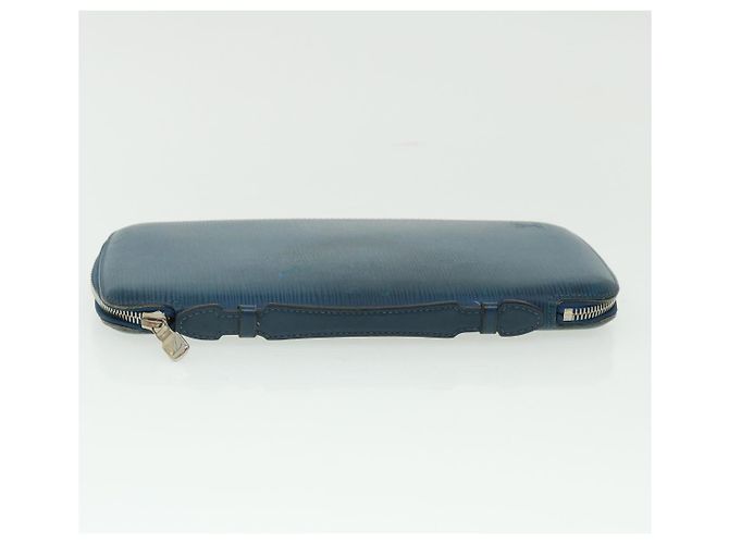 LOUIS VUITTON Epi Organizer Pochette Atholl Blu M60731 LV Auth ep1462 - vista 7