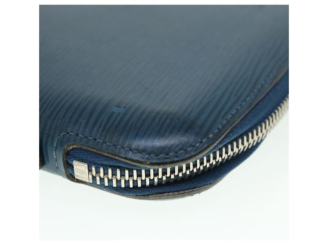 LOUIS VUITTON Epi Organizer Pochette Atholl Blu M60731 LV Auth ep1462 - vista 8