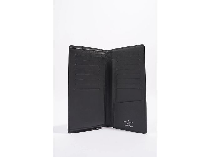 Portafoglio Louis Vuitton Brazza Tela Damier Graphite Nero - vista 4