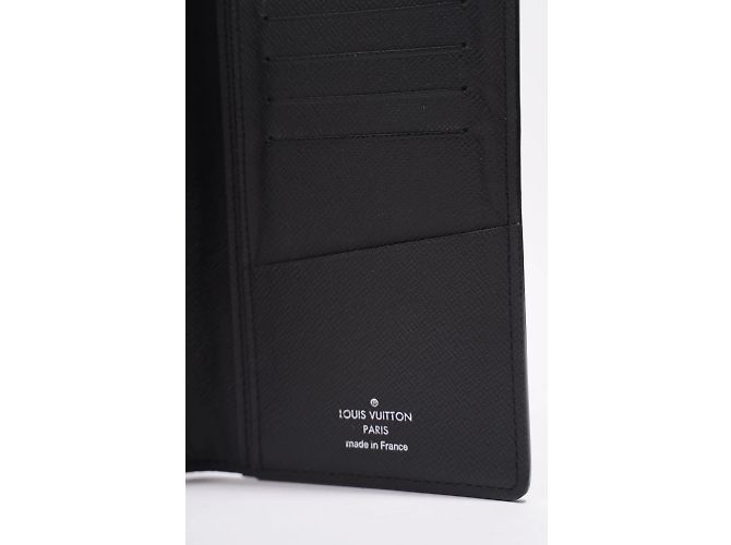 Portafoglio Louis Vuitton Brazza Tela Damier Graphite Nero - vista 5