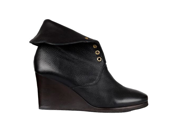 Chloé Botines con ojales Chloe Negro - vista 4