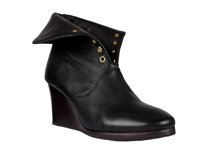 Chloé Botines con ojales Chloe Negro - vista 5