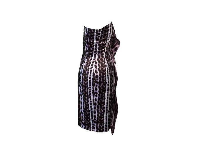 ROBERTO CAVALLI Vestidos S Púrpura - vista 2