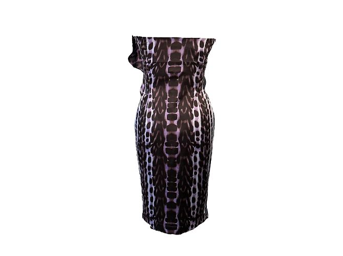 ROBERTO CAVALLI Vestidos S Púrpura - vista 3