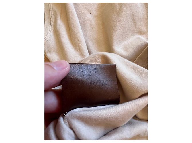 Camiseta Loewe beige de algodón con estampado frontal - vista 8