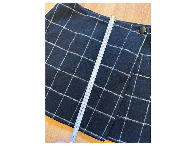 Falda Loewe de lana negra Negro - vista 7
