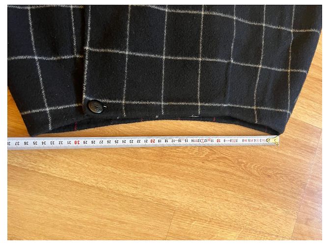 Falda Loewe de lana negra Negro - vista 9