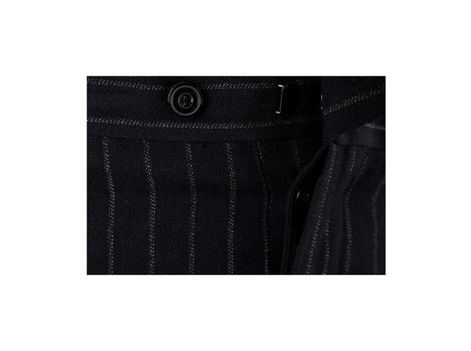 Roberto Cavalli Streifenanzug Schwarz - Ansicht 12